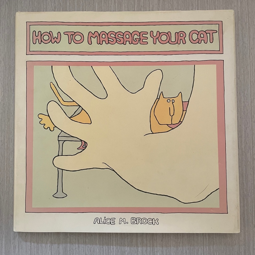 How to Massage Your Cat Book